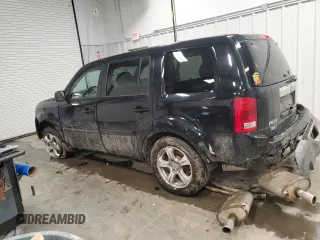 2013 Honda Pilot EX-L with VIN 5FNYF4H77DB061458, listed as a Copart auction lot 52008765 with 106,505 mi miles and Salvage title. Bid and sale history available at DreamBid. Image 2.