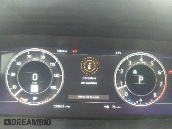 2018 Land Rover Discovery HSE Luxury z VIN SALRT2RV3JA057709, wystawiony jako IAAI lot #41563821 z przebiegiem 99 639 mil mil oraz . Historia ofert i sprzedaży dostępna na DreamBid. Obrazek 16.