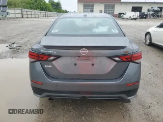 2024 Nissan Sentra SR with VIN 3N1AB8DV3RY286936, listed as a Copart auction lot 57411065 with 13,438 mi miles and Salvage title. Bid and sale history available at DreamBid. Image 6.