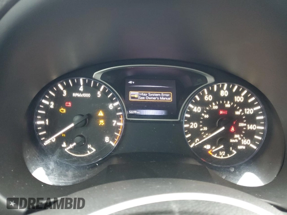 2017 Nissan Altima SV with VIN 1N4AL3AP3HC285513, listed as a Copart auction lot 41619495 with 52,279 mi miles and Salvage title. Bid and sale history available at DreamBid. Image 9.
