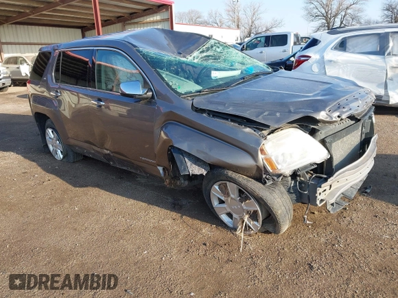 2012 GMC Terrain SLE-1 with VIN 2GKFLREK9C6273308, listed as a IAAI auction lot 41851789 with 1 mi miles. Bid and sale history available at carsss.com. Image 1.