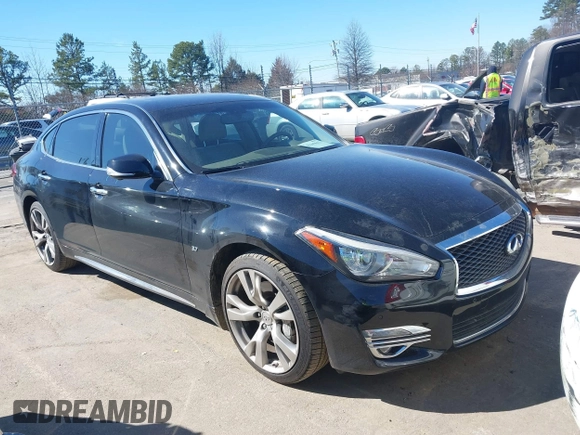 2017 Infiniti Q70 3.7 with VIN JN1BY1PP2HM170538, listed as a IAAI auction lot 41645612 with 143,649 mi miles and . Bid and sale history available at DreamBid. Image 13.