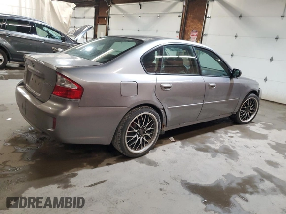 2008 Subaru Legacy with VIN 4S3BL616786218533, listed as a Copart auction lot 50222725 with 198,389 mi miles and Salvage title. Bid and sale history available at DreamBid. Image 3.