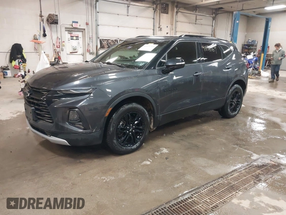 2021 Chevrolet Blazer LT with VIN 3GNKBJR43MS521587, listed as a IAAI auction lot 41176769 with 48,591 mi miles and . Bid and sale history available at DreamBid. Image 17.
