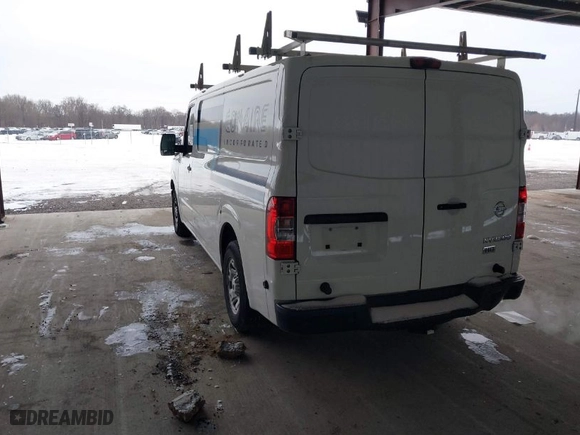 2016 Nissan NV SL with VIN 1N6BF0KY6GN809460, listed as a IAAI auction lot 41378499 with 132,024 mi miles. Bid and sale history available at carsss.com. Image 3.