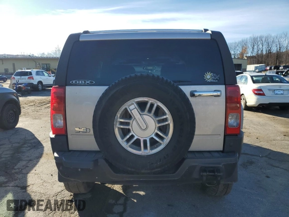 2006 Hummer H3 with VIN 5GTDN136468308042, listed as a Copart auction lot 81607794 with 211,251 mi miles and Clean Title. Bid and sale history available at carsss.com. Image 6.