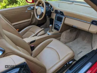 2006 Porsche 911 Carrera S with VIN WP0CB29996S768707, listed as a Copart auction lot 88571295 with 43,202 mi miles and Salvage Title. Bid and sale history available at carsss.com. Image 5.