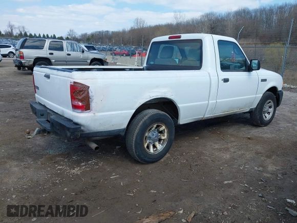 2010 Ford Ranger XL with VIN 1FTKR1AD7APA26755, listed as a IAAI auction lot 42016505 with 175,158 mi miles. Bid and sale history available at carsss.com. Image 4.