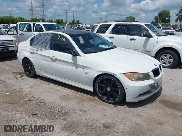 2007 BMW 3 Series 335i с VIN WBAVB73597VH21480, выставлен на аукционе IAAI как лот 42629278 с пробегом 140 725 миль миль и . История ставок и продаж доступна на DreamBid. Изображение 1.