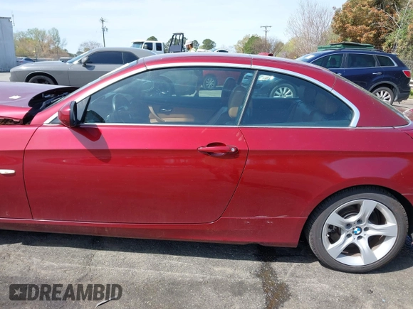 2011 BMW 3 Series 335i with VIN WBADX7C50BE742916, listed as a IAAI auction lot 41918648 with 82,801 mi miles and . Bid and sale history available at carsss.com. Image 14.