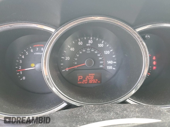 2013 Kia Sorento LX z VIN 5XYKTCA66DG423668, wystawiony jako Copart lot #43718905 z przebiegiem 201 892 mil mil oraz Szkoda całkowita • Salvage title. Historia ofert i sprzedaży dostępna na DreamBid. Obrazek 9.
