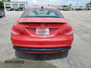 2018 Mercedes-Benz CLA 250 with VIN WDDSJ4EB7JN600225, listed as a Copart auction lot 65221515 with 145,422 mi miles and Clean title. Bid and sale history available at DreamBid. Image 6.