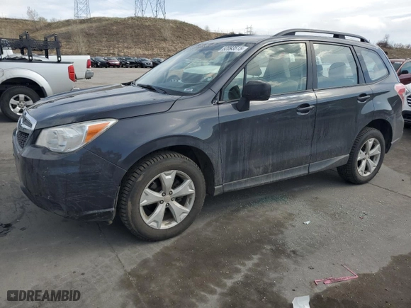 2015 Subaru Forester 2.5i with VIN JF2SJABC7FH449173, listed as a Copart auction lot 52093515 with 154,158 mi miles and Salvage Title. Bid and sale history available at carsss.com. Image 1.