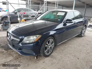 2015 Mercedes-Benz C-Class C 300 with VIN 55SWF4JB3FU094478, listed as a IAAI auction lot 41629676 with 91,603 mi miles. Bid and sale history available at carsss.com. Image 17.