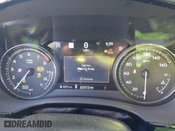 2023 Cadillac XT5 AWD Premium Luxury with VIN 1GYKNDRSXPZ150235, listed as a IAAI auction lot 40412645 with 22,072 mi miles and . Bid and sale history available at DreamBid. Image 7.
