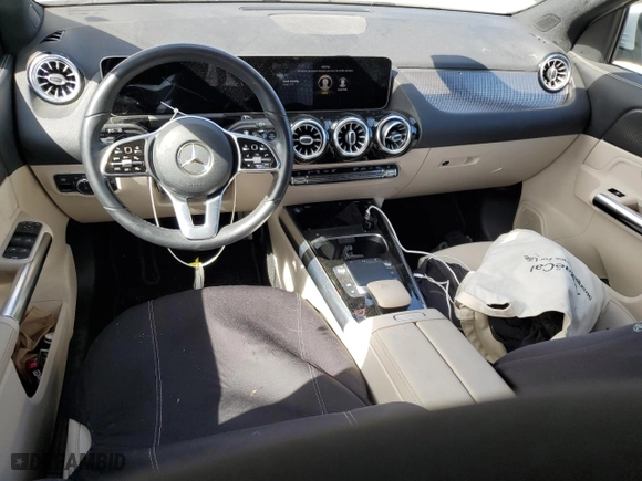 2021 Mercedes-Benz GLA with VIN W1N4N4GB7MJ170107, listed as a Copart auction lot 47322115 with 46,304 mi miles and Salvage Title. Bid and sale history available at carsss.com. Image 8.