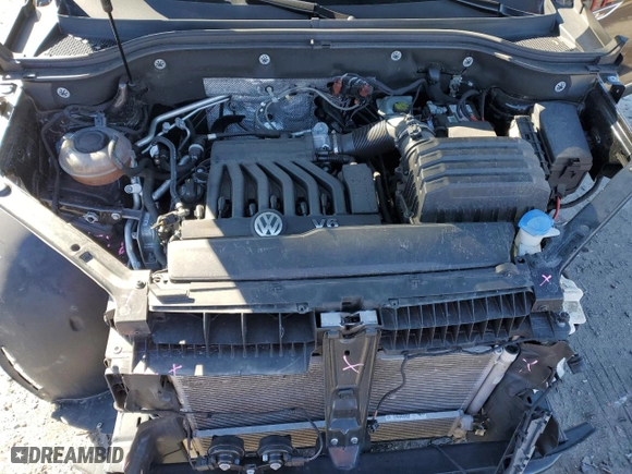 2019 Volkswagen Atlas 3.6L V6 SE w/Technology R-Line with VIN 1V2XR2CA4KC593642, listed as a Copart auction lot 45690315 with 56,454 mi miles and Salvage Title. Bid and sale history available at carsss.com. Image 12.