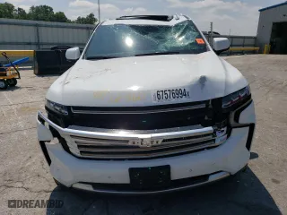 2022 Chevrolet Tahoe High Country with VIN 1GNSKTKL5NR195468, listed as a Copart auction lot 67576994 with 27,704 mi miles and Salvage Title. Bid and sale history available at carsss.com. Image 5.