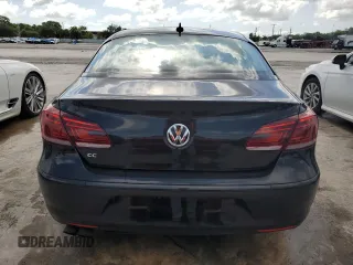 2014 Volkswagen CC R-Line with VIN WVWAN7AN5EE534548, listed as a Copart auction lot 61730364 with 104,545 mi miles and Salvage Title. Bid and sale history available at carsss.com. Image 6.