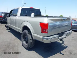 2018 Ford F-150 XL with VIN 1FTFW1E50JFB45248, listed as a IAAI auction lot 42343429 with 101,063 mi miles and . Bid and sale history available at DreamBid. Image 3.