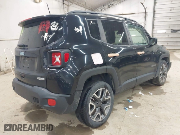 2018 Jeep Renegade Latitude with VIN ZACCJBBB9JPH50898, listed as a IAAI auction lot 42308737 with 112,440 mi miles and . Bid and sale history available at DreamBid. Image 4.