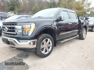 2021 Ford F-150 XL with VIN 1FTFW1E80MFC23042, listed as a IAAI auction lot 41480809 with 1 mi miles. Bid and sale history available at carsss.com. Image 16.