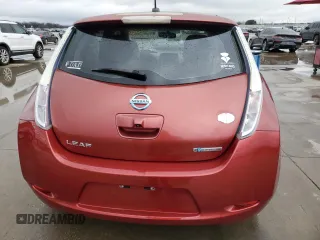 2011 Nissan LEAF SL-e with VIN JN1AZ0CP4BT002048, listed as a Copart auction lot 44965865 with 79,266 mi miles and Clean Title. Bid and sale history available at carsss.com. Image 6.