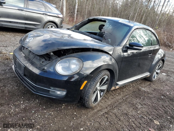 2012 Volkswagen Beetle 2.0T Turbo with VIN 3VW467AT4CM624044, listed as a Copart auction lot 80090694 with 0 mi miles and Non Repairable. Bid and sale history available at carsss.com. Image 1.