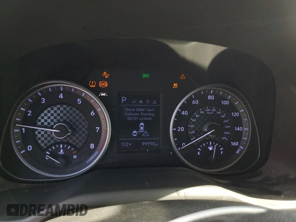 2020 Hyundai Elantra SEL with VIN 5NPD84LF5LH589099, listed as a Copart auction lot 61790105 with 99,990 mi miles and Salvage title. Bid and sale history available at DreamBid. Image 9.