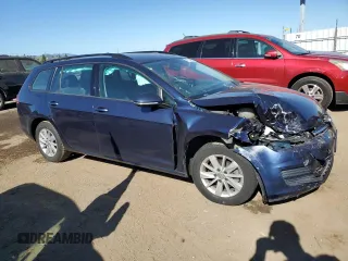 2016 Volkswagen Golf SportWagen TSI SE with VIN 3VWC17AU6GM506473, listed as a Copart auction lot 46756495 with 99,934 mi miles and Salvage Title. Bid and sale history available at carsss.com. Image 4.
