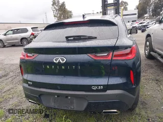 2022 Infiniti QX55 Essential with VIN 3PCAJ5K34NF104019, listed as a IAAI auction lot 41603319 with 78,698 mi miles and . Bid and sale history available at DreamBid. Image 16.