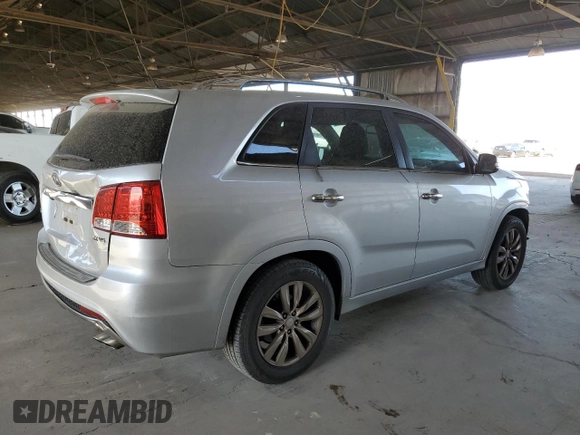 2012 Kia Sorento SX with VIN 5XYKW4A26CG237671, listed as a Copart auction lot 48226785 with 167,827 mi miles and Salvage Title. Bid and sale history available at carsss.com. Image 3.