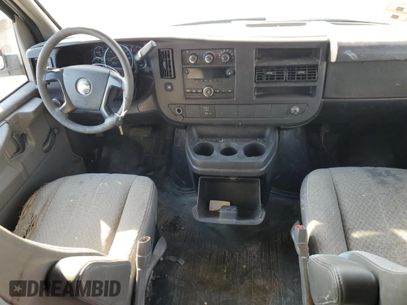 2010 Chevrolet Express Cargo with VIN 1GCZGFBA3A1166374, listed as a Copart auction lot 74968214 with 201,958 mi miles and Salvage title. Bid and sale history available at DreamBid. Image 8.