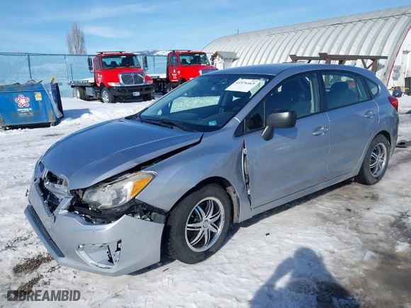 2014 Subaru Impreza Wagon 2.0i with VIN JF1GPAA65E8226892, listed as a IAAI auction lot 41576463 with 76,784 mi miles. Bid and sale history available at carsss.com. Image 2.