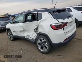 2019 Jeep Compass Limited с VIN 3C4NJDCB5KT741001, выставлен на аукционе Copart как лот 69087354 с пробегом 62 687 миль миль и Чистый • Clean title. История ставок и продаж доступна на DreamBid. Изображение 2.