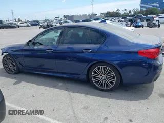 2018 BMW 5 Series M550i xDrive with VIN WBAJB9C59JB049436, listed as a IAAI auction lot 42126762 with 126,684 mi miles and . Bid and sale history available at DreamBid. Image 15.