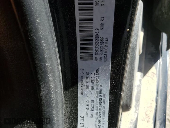 2016 Chrysler 200 S with VIN 1C3CCCBG8GN184010, listed as a Copart auction lot 48506675 with 97,408 mi miles and Salvage Title. Bid and sale history available at carsss.com. Image 14.