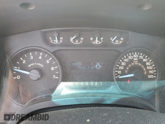 2011 Ford F-150 XL with VIN 1FTMF1CM5BFD21858, listed as a Copart auction lot 53099695 with 78,426 mi miles and Salvage Title. Bid and sale history available at DreamBid. Image 9.