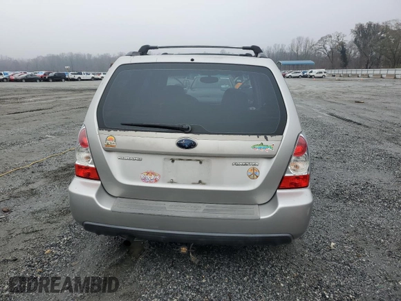 2006 Subaru Forester 2.5 X with VIN JF1SG63686H723649, listed as a Copart auction lot 84468834 with 129,499 mi miles and Salvage Title. Bid and sale history available at carsss.com. Image 6.