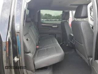 2023 Chevrolet Silverado 1500 LTZ with VIN 1GCUDGE84PZ302247, listed as a Copart auction lot 71858954 with 0 mi miles and Salvage Title. Bid and sale history available at carsss.com. Image 10.