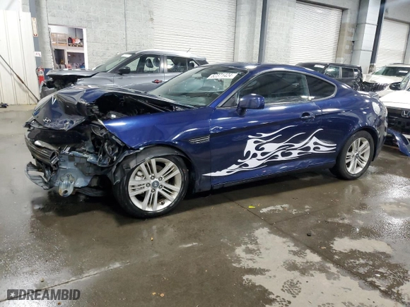 2007 Hyundai Tiburon GS with VIN KMHHM66D87U261282, listed as a Copart auction lot 82371424 with 140,737 mi miles and Salvage Title. Bid and sale history available at carsss.com. Image 1.