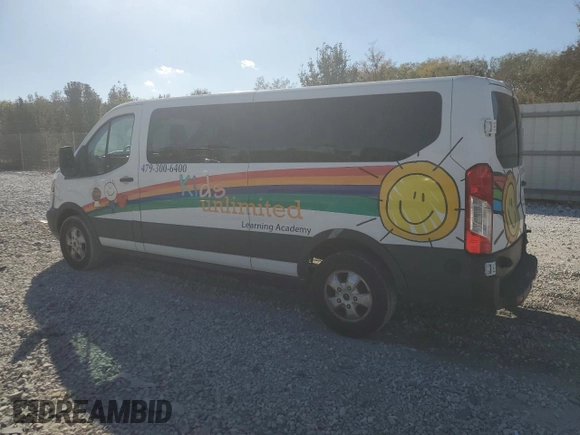 2017 Ford Transit XL with VIN 1FBZX2YM4HKA94863, listed as a Copart auction lot 77445614 with 169,461 mi miles and Salvage Title. Bid and sale history available at DreamBid. Image 2.
