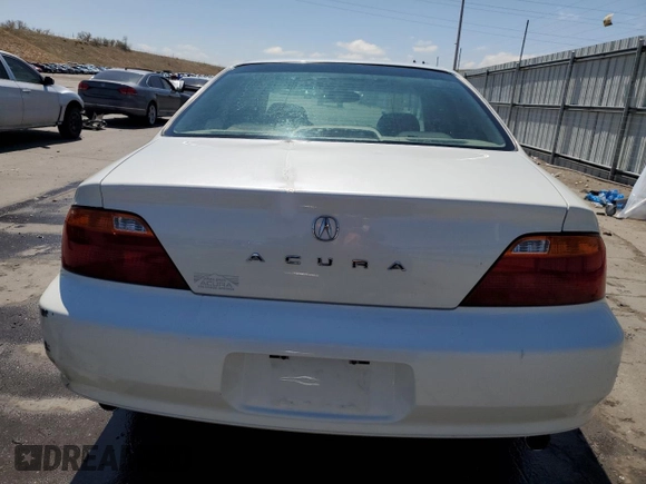 2000 Acura TL with VIN 19UUA5660YA037130, listed as a Copart auction lot 52930485 with 206,501 mi miles and Salvage Title. Bid and sale history available at carsss.com. Image 6.