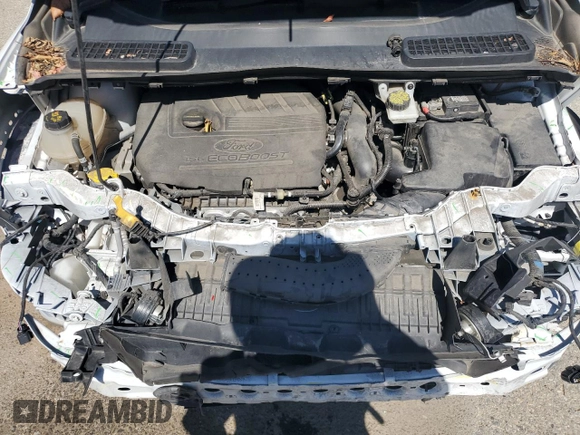 2018 Ford Escape SE with VIN 1FMCU0GD0JUA98141, listed as a Copart auction lot 49855405 with 53,635 mi miles and Salvage Title. Bid and sale history available at carsss.com. Image 12.