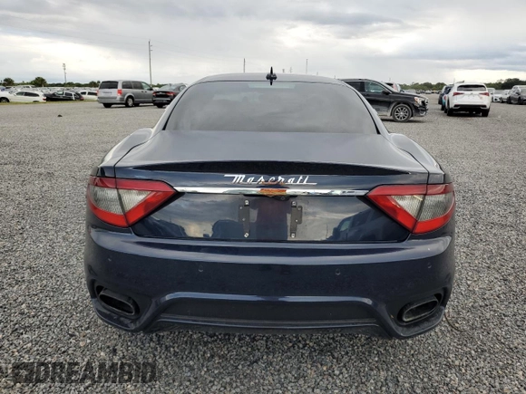 2018 Maserati GranTurismo Sport with VIN ZAM45VLA0J0271271, listed as a Copart auction lot 74137254 with Not provided miles and Non repairable. Bid and sale history available at DreamBid. Image 6.
