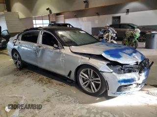 2018 BMW 7 Series ALPINA B7 xDrive with VIN WBA7F2C57JG424068, listed as a Copart auction lot 76933313 with 0 mi miles. Bid and sale history available at carsss.com. Image 4.