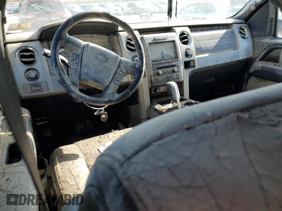 2012 Ford F-150 XL with VIN 1FTFW1ET5CFA68362, listed as a Copart auction lot 46281875 with Not Provided miles and Salvage Title. Bid and sale history available at DreamBid. Image 8.