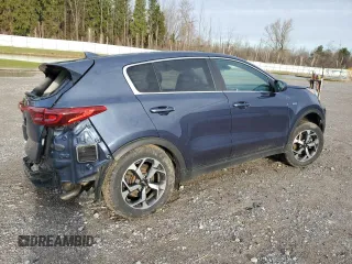2022 Kia Sportage LX with VIN KNDPMCAC6N7982886, listed as a Copart auction lot 51713565 with 43,416 mi miles and Salvage Title. Bid and sale history available at DreamBid. Image 3.