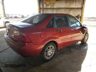 2005 Ford Focus S with VIN 1FAFP34N95W264003, listed as a Copart auction lot 50100355 with 155,742 mi miles and Salvage Title. Bid and sale history available at carsss.com. Image 3.
