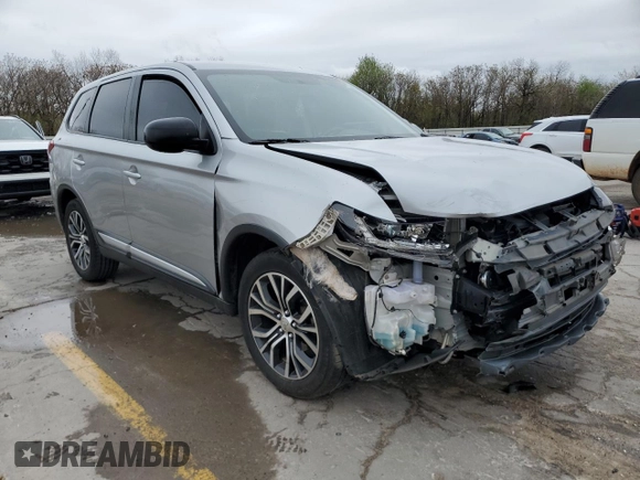 2018 Mitsubishi Outlander ES z VIN JA4AD2A37JJ004887, wystawiony jako Copart lot #51245625 z przebiegiem 114 654 mil mil oraz Szkoda całkowita • Salvage title. Historia ofert i sprzedaży dostępna na DreamBid. Obrazek 4.